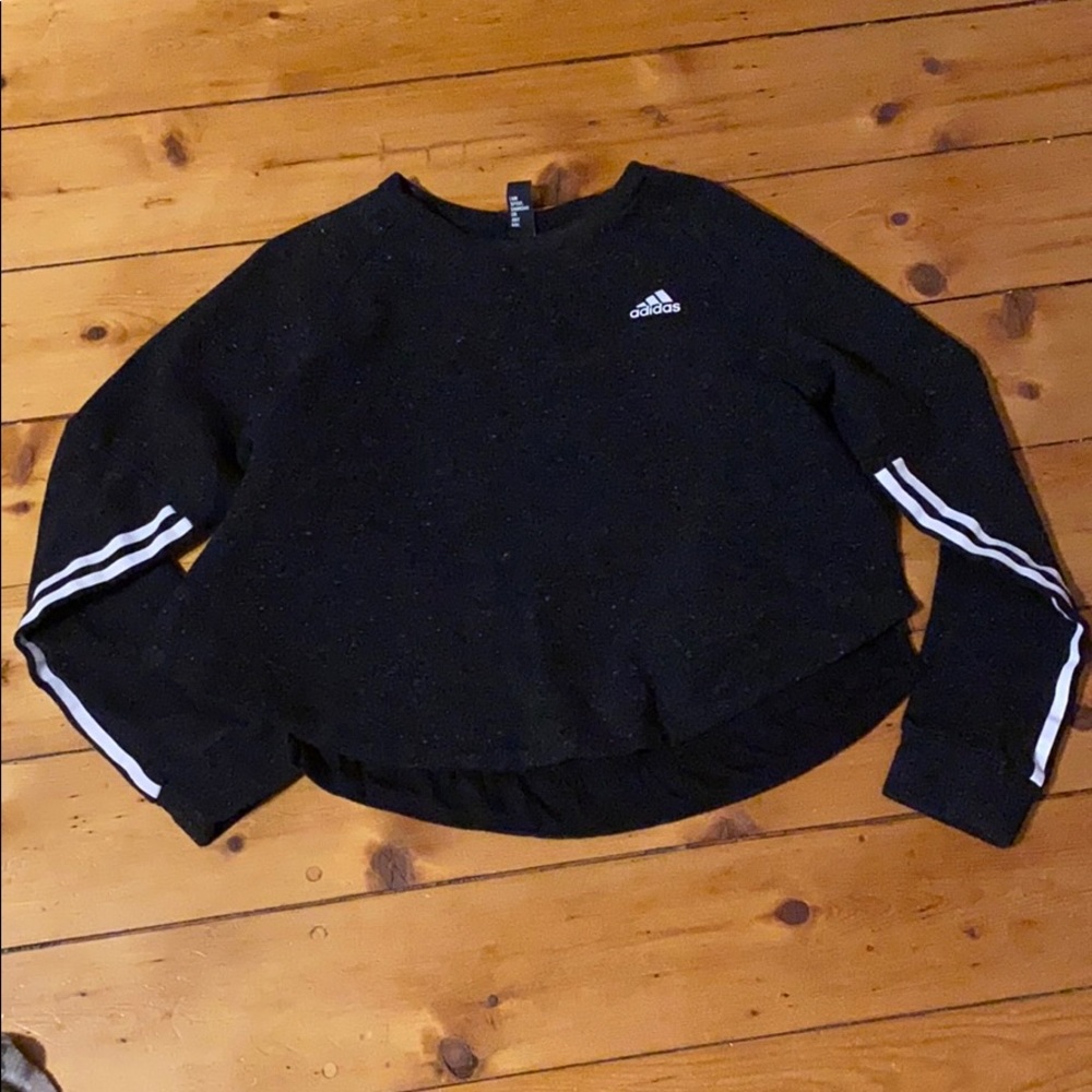 Adidas crop long sleeve shirt US Medium